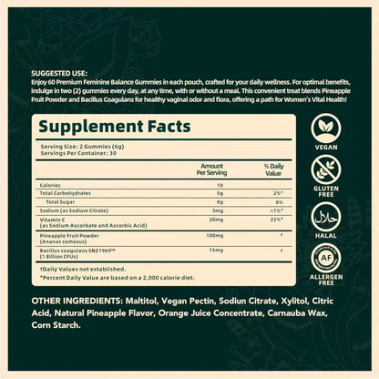 PREMIUM FEMININE BALANCE GUMMIES